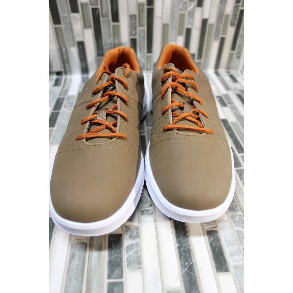 FootJoy Men's Contour Series Golf Shoes 54053 Brown White Size 7 Extra Wide - Picture 7 of 10